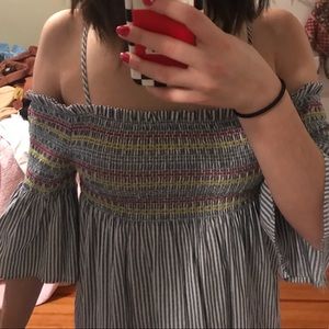Off shoulder summer dress
